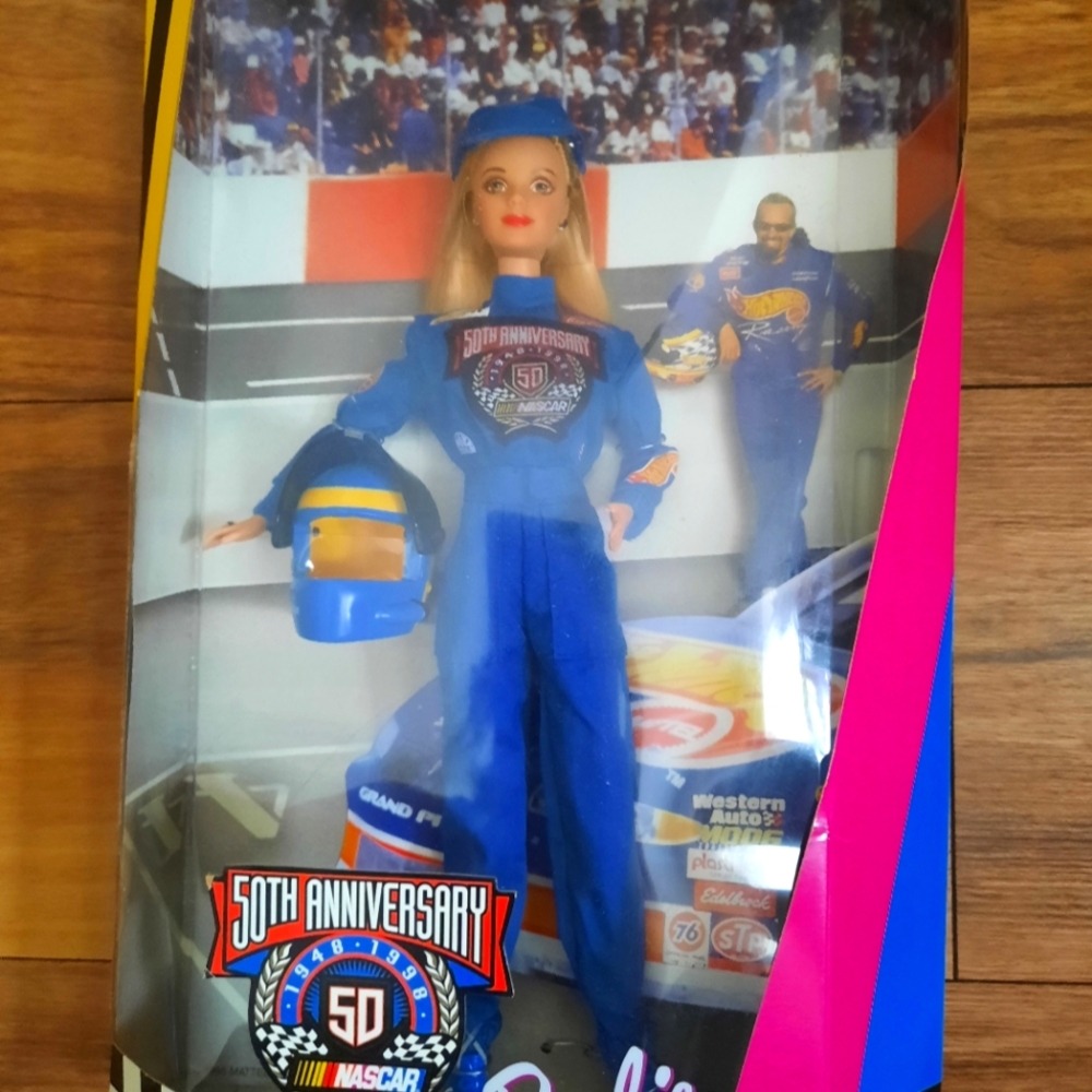 Nascar barbie